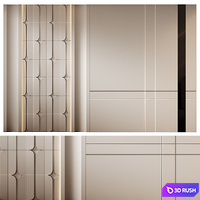 Art Wall 131 3D Model Corona