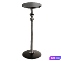 Round Metal Drink Table (PotteryBarn) 3D Model Corona