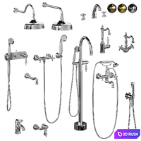 Boheme Medici Mixer Set 3D Model Vray, Corona