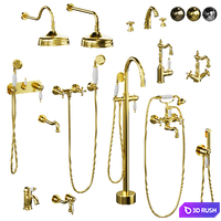 Boheme Medici Mixer Set 3D Model Vray, Corona