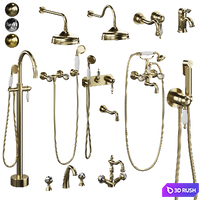 Boheme Brillante Classic Mixer Set 3D Model Vray, Corona