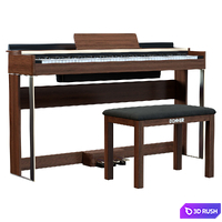 Piano Donner DDP-200 3D Model Vray