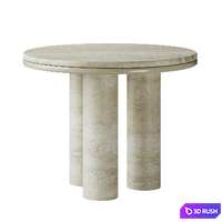 Simmy Tables by Giulio Marelli 3D Model Vray, Corona