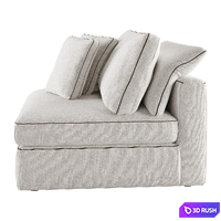 Duomo single section with armrest left 3D Model Corona