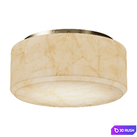 RH-Rivage Round Flushmount 3D Model Corona