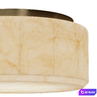 RH-Rivage Round Flushmount 3D Model Corona