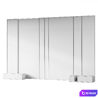 Headboard 18 3D Model Corona