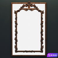 Classic frame 3D Model Vray