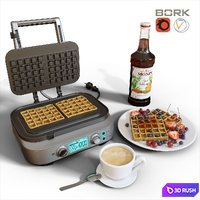 BAKERY G700 BUTTERFLY 3D Model Vray, Corona