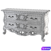 Chest of drawers VITTORIO GRIFONI 1138 3D Model Vray, Corona