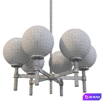 Eichholtz - Chandelier Jade S 3D Model Corona