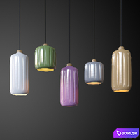 Zanolla - Cosse pendant 3D Model Vray, Corona