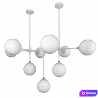 Suspended chandelier Lightstar Globo 813191 3D Model Vray