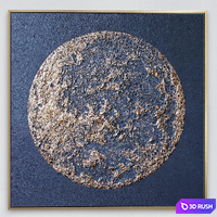 Frames moon 3D Model Vray