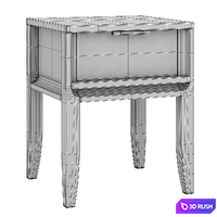Dantone Home City Bedside table 3D Model Vray