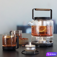 Tea Set # 2 3D Model Corona