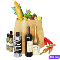 Vegetables bag 3D Model Vray, Corona