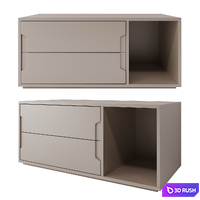 Nightstand Zenette Montgomery 3D Model Corona