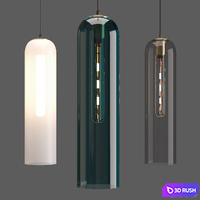 Pendant lamp with Aliexpress 069 3D Model Vray, Corona