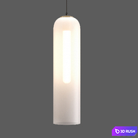 Pendant lamp with Aliexpress 069 3D Model Vray, Corona