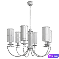 Chandelier Kutek Lea 3D Model Vray