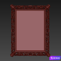 Mirror CLASSICAL CHIC 3D Model Corona
