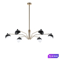 Chandelier Tyler Eichholtz 3D Model Corona