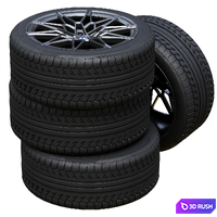 BMW Wheels 3D Model Corona