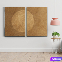 Photo frame 73 3D Model Vray, Corona