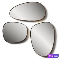 De Castelli Syro Mirror 3D Model Vray, Corona