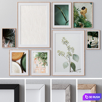 Set of wall paintings 1529 3D Model Vray, Corona