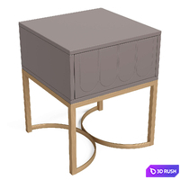 Bedside table Aapeli 3D Model Corona