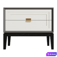 Cazarina - BAFFALO Nightstand 3D Model Corona
