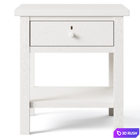 Farmhouse 22" End Table by pottery barn 3D Model Vray, Corona