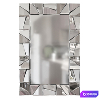 Mirror Dupen E-104 3D Model Vray, Corona