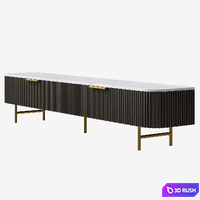 ARHAUS Finnley Low Media Console 3D Model
