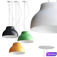 Cicala Pendant Lamp 3D Model Vray