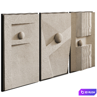 WD 3D Decor Ser 2 3D Model Vray, Corona
