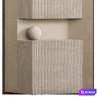 WD 3D Decor Ser 2 3D Model Vray, Corona
