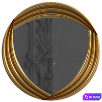 Giotto Wall Mirror 3D Model Corona