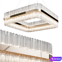 CASTRO Lighting _ ROLLAND SQUARE SUSPENSION 3D Model