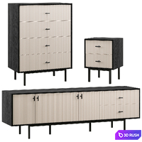 Pedestals EMERSON 2 3D Model Corona