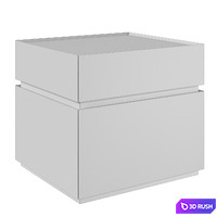Bedside cabinet Sakhalin 3D Model Corona