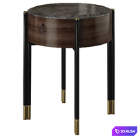 Bayus Tondo Night Table by Porada 3D Model Vray, Corona