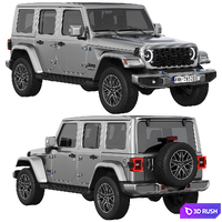 Jeep Wrangler 4xe 2024 3D Model Corona