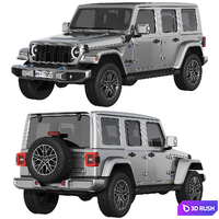 Jeep Wrangler 4xe 2024 3D Model Corona