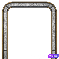 Phillipe Mirror by Mirror Home 3D Model Corona