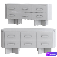 Bernhard, Trianon Dresser 3D Model Corona