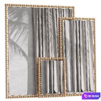 Hudson Mirror Set, Anthropologie 3D Model Vray, Corona