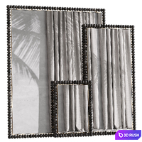 Hudson Mirror Set, Anthropologie 3D Model Vray, Corona